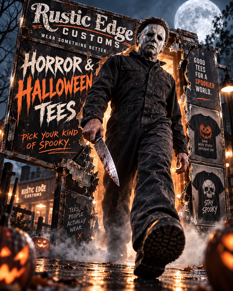 Horror & Halloween Tees