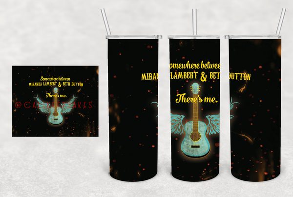 Beth and Miranda Lambert tumbler