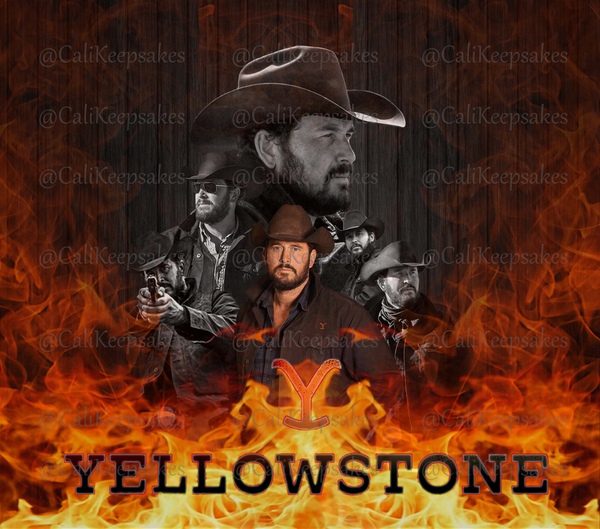 Yellowstone TV Show Rip Wheeler PNG - Sublimation/Waterslide 300DPI - CaliKeepsakes