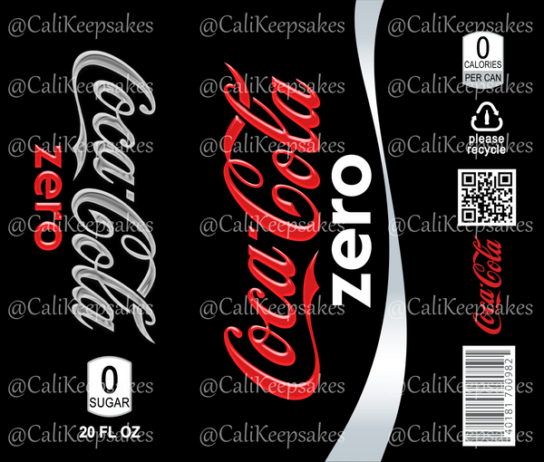 Coca Cola Zero digital design