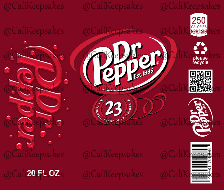 Dr pepper digital design