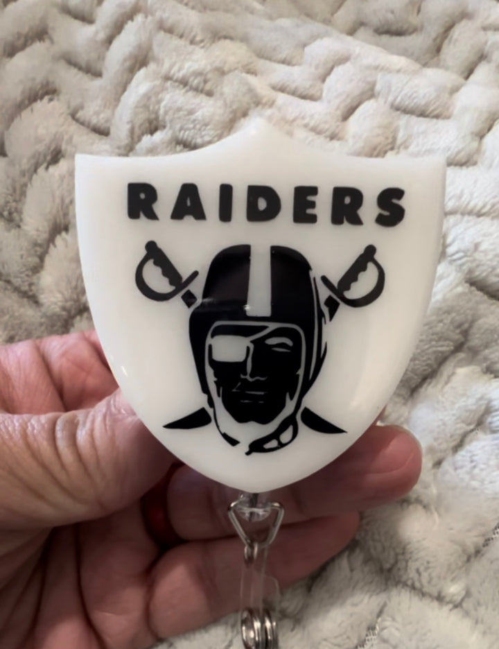 Raiders badge holder