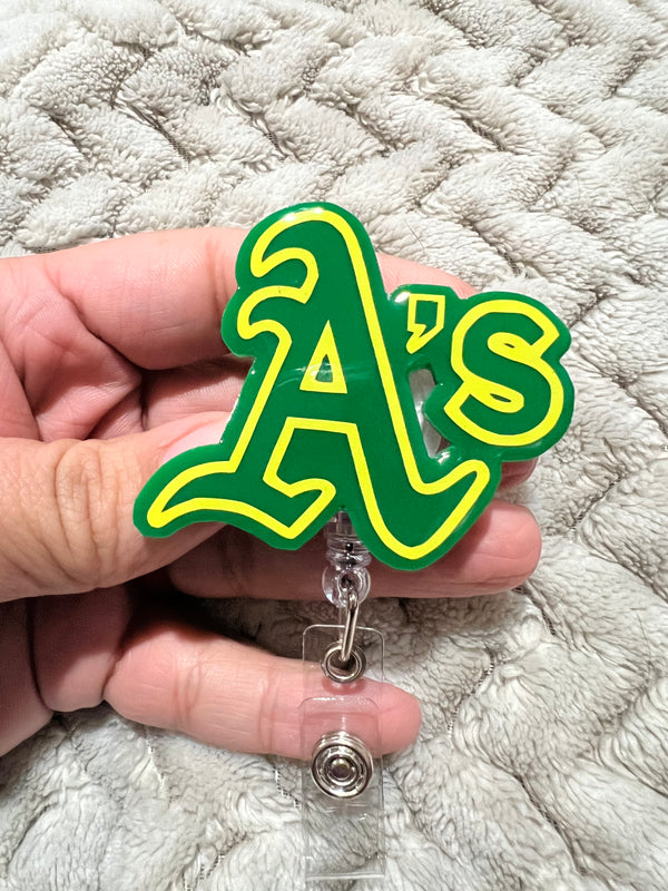 A's badge holder