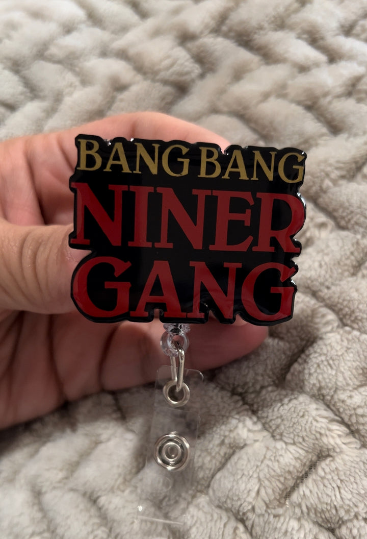 Niner gang badge holder