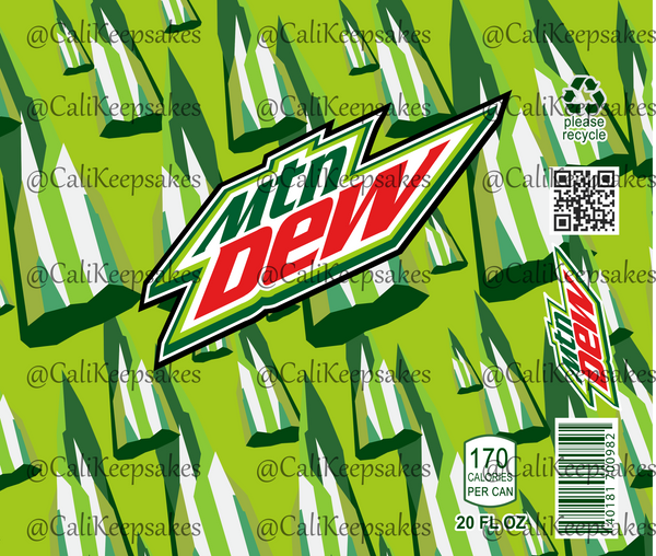 Mountain Dew digital design