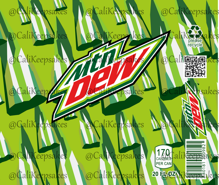 Mountain Dew digital design