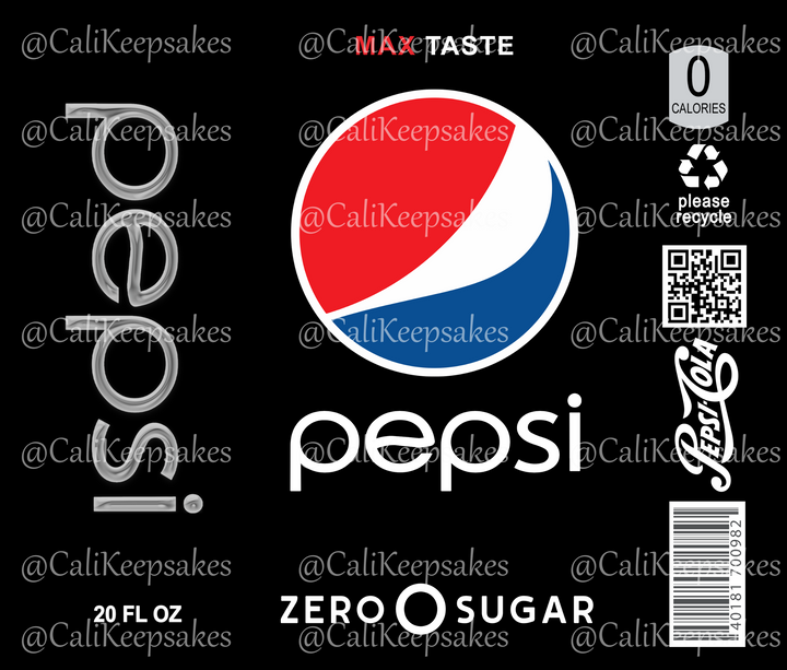 Pepsi zero digital design