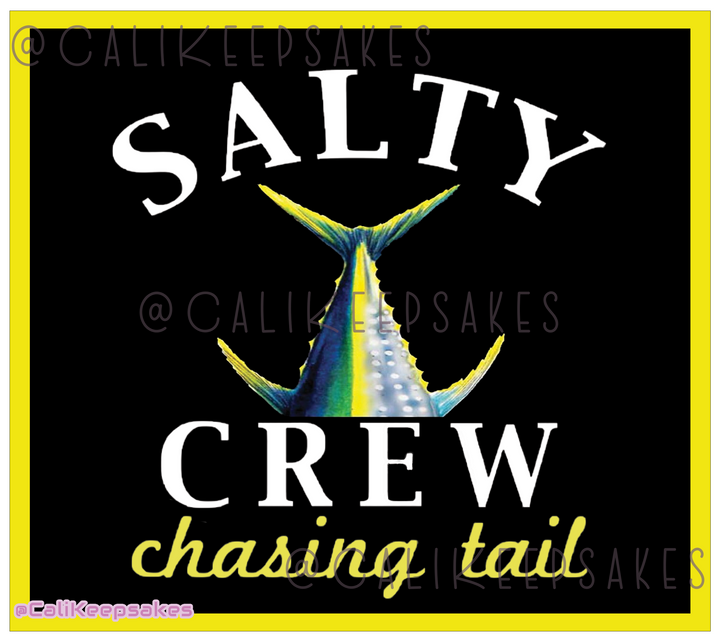 Salty crew digital design