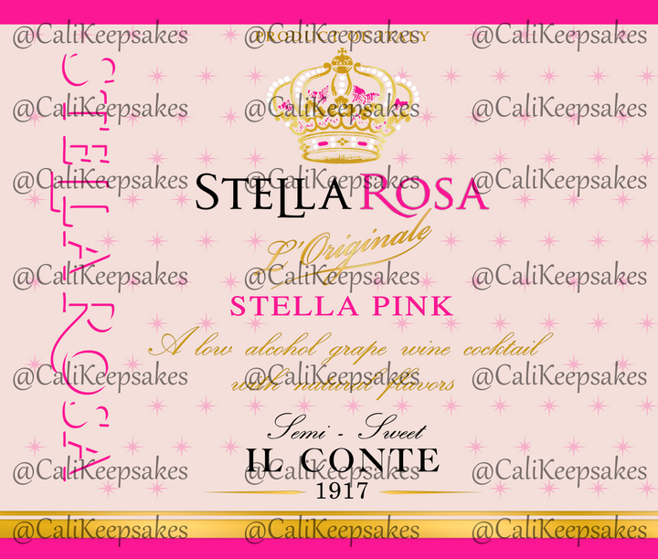 Stella Rosa digital design