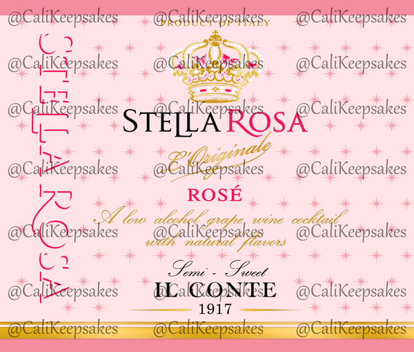 Stella Rosa Rose PNG for Sublimation/Waterslide - 300DPI - CaliKeepsakes