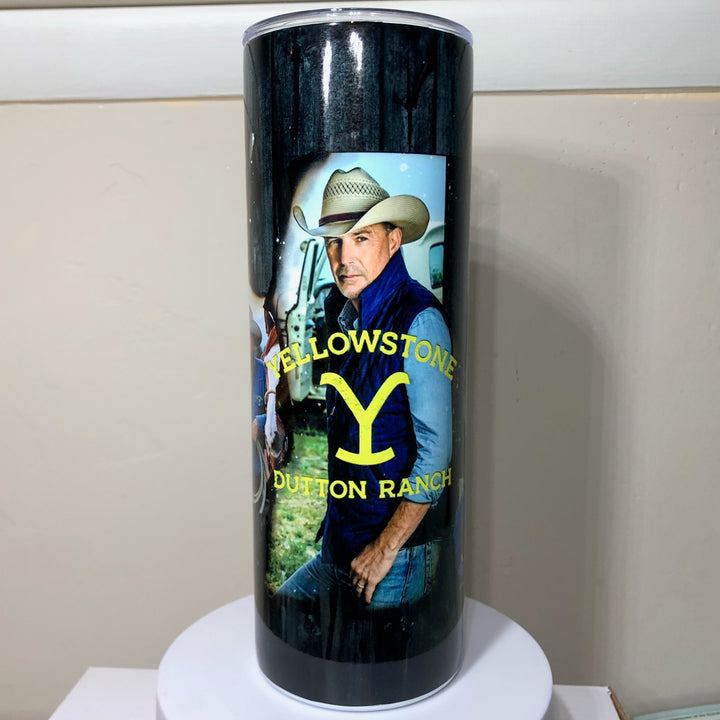 Yellowstone TV Show - John Dutton - 20oz Custom Tumbler - CaliKeepsakes