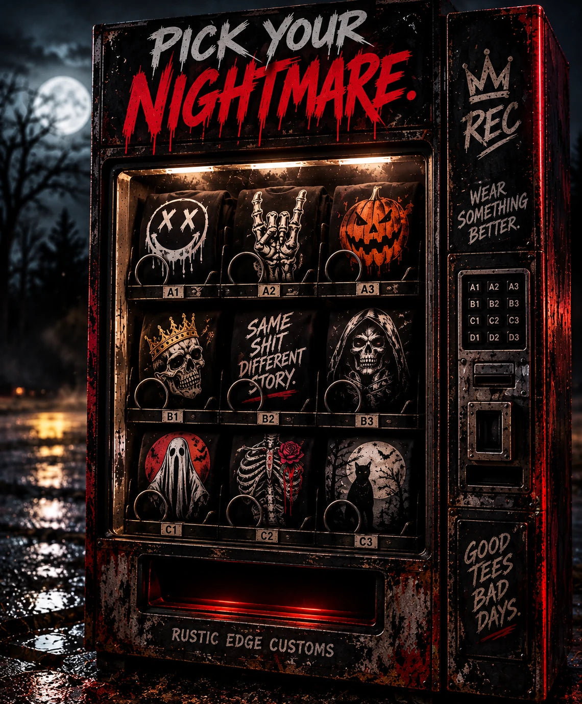 Horror and Halloween Tees